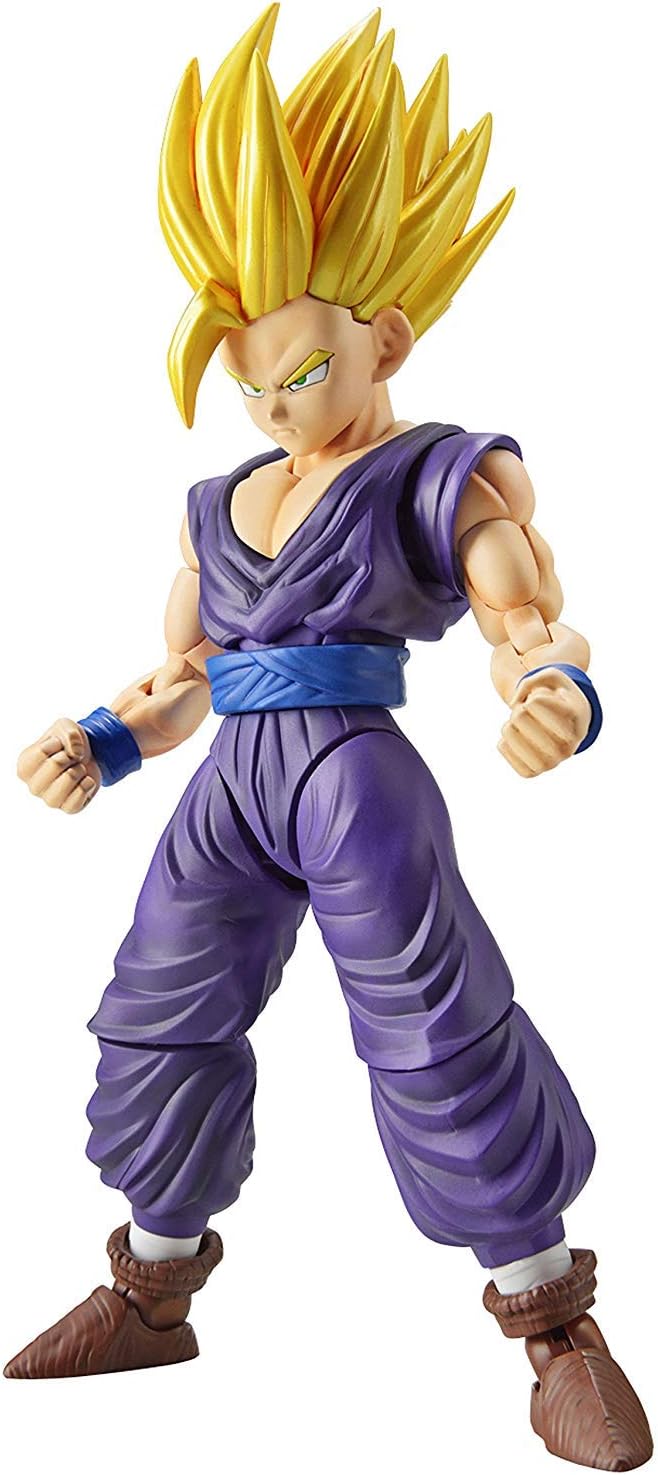 Dragon Ball Z Super Saiyan 2 Son Gohan Figure-rise Standard Model Kit - 13+ Years, Buildable Action Figure