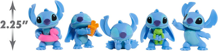 Disney Lilo & Stitch Collectible Figures - Stitch 5-Pack Vinyl Figures (46267)