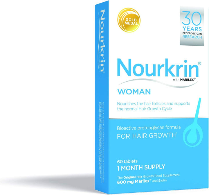 Nourkrin Woman Tablets (1 Month Supply), Multicoloured, 60 count