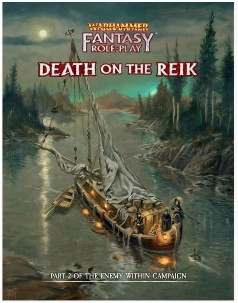 Cubicle 7 WFRP Death on the Reik Enemy Within Vol 2 Gamebook (2410CB7)