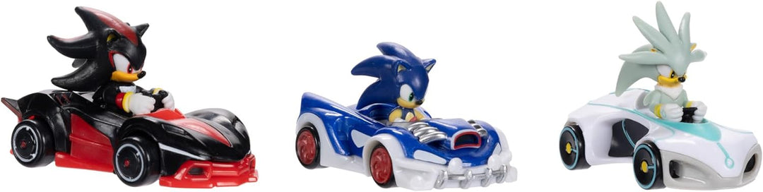 Sonic The Hedgehog - Team Sonic Racing 1:64 Die-Cast Vehicles 3-Pack (2023)