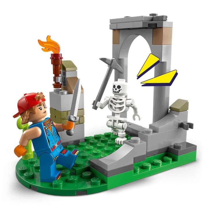 LEGO Fortnite Peely & Sparkplug’s Camp Playset - 250-Piece Building Set for Ages 7+