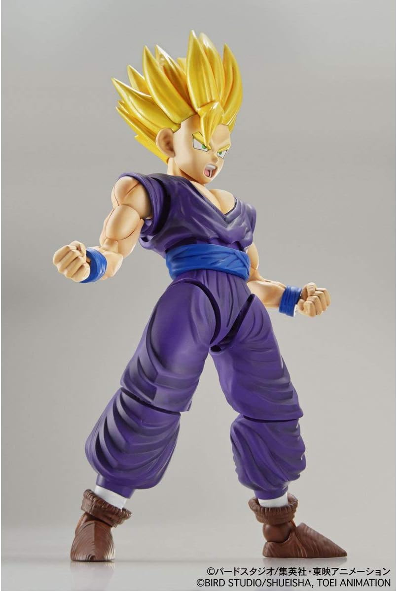 Dragon Ball Z Super Saiyan 2 Son Gohan Figure-rise Standard Model Kit - 13+ Years, Buildable Action Figure