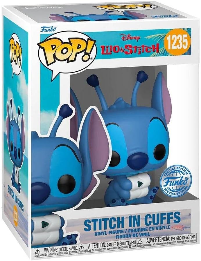 Funko Pop! Disney Lilo & Stitch - Stitch in Cuffs Vinyl Figure (66486)