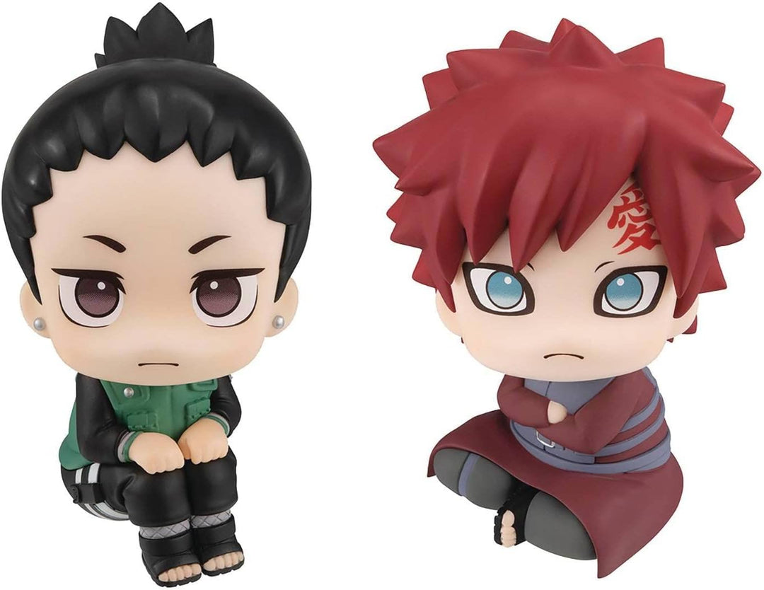 Megahouse Naruto Shippuden statuettes PVC Look Up Nara Shikamaru&Gaara set 11 cm