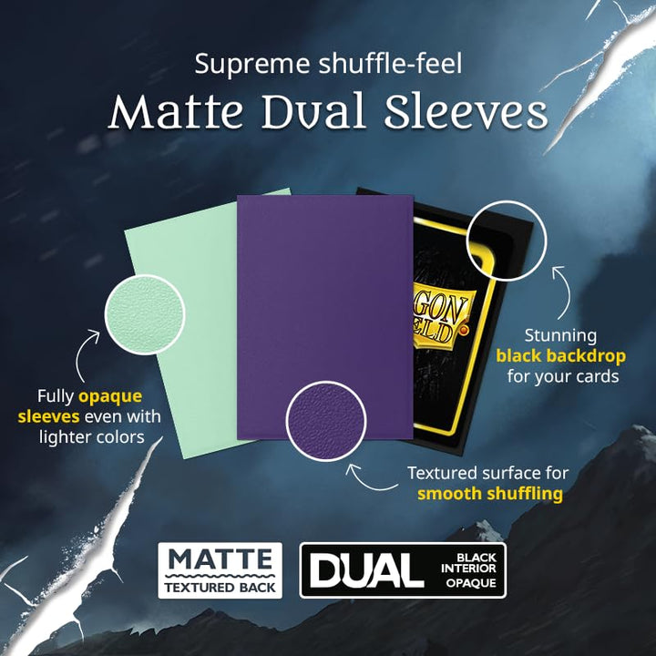 Dragon Shield AT-15141 Card Sleeves - Premium Matte Finish for Trading Card Protection