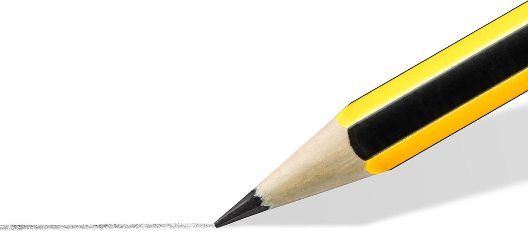 STAEDTLER Noris Graphite Pencils - Sketch Set (Pack of 6) with Eraser & Sharpener