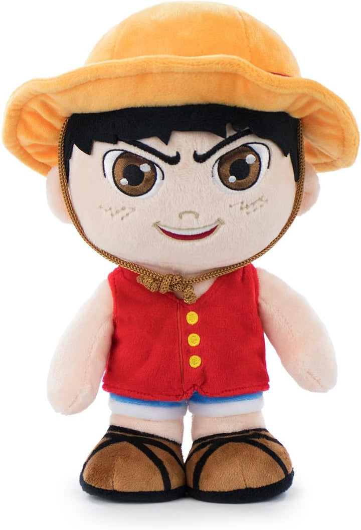 Barrado One Piece Luffy Plush - 27cm Soft Stuffed Animal for Kids 24 Months+