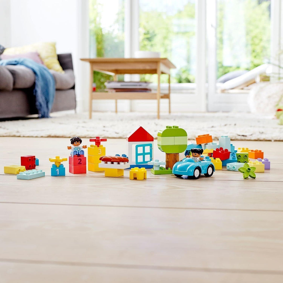 LEGO DUPLO Classic Brick Box 10913 - Building Set with Storage for Toddlers 18 Months+