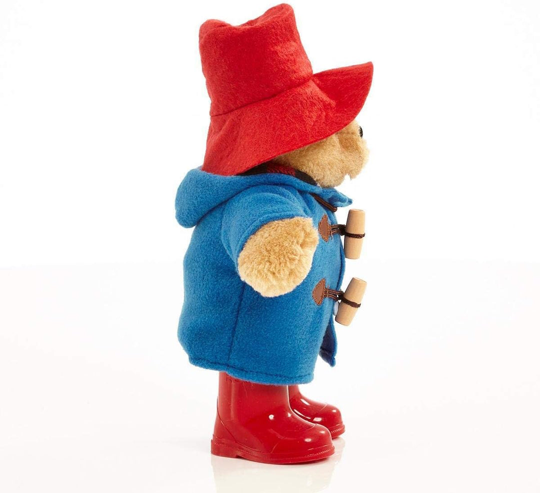 Paddington Bear Plush Toy - Classic Blue Duffle Coat with Boots, 24cm