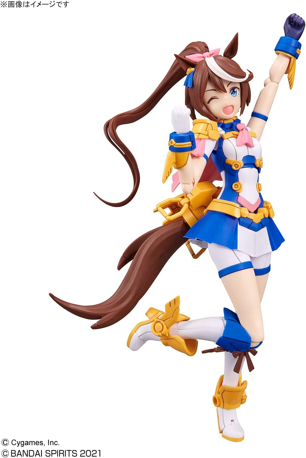 UMA MUSUME - 30MS Tokai Teio Model Kit - Poseable Ears & Multiple Expressions