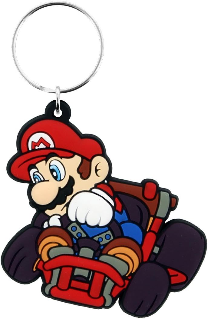 Pyramid International Mario Kart Rubber Keychain (RK38709C)