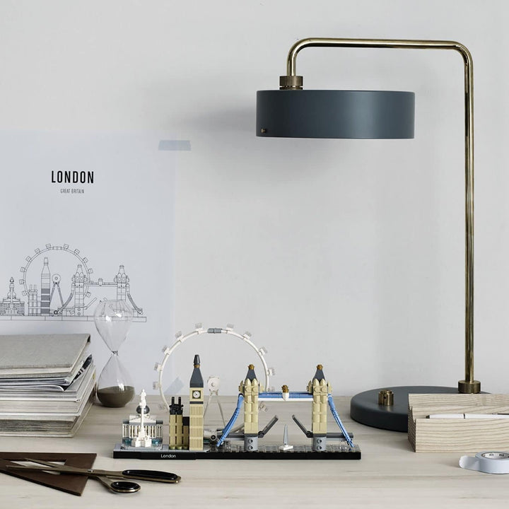 LEGO Architecture Skyline London 21034 - Big Ben, Tower Bridge, London Eye Building Set