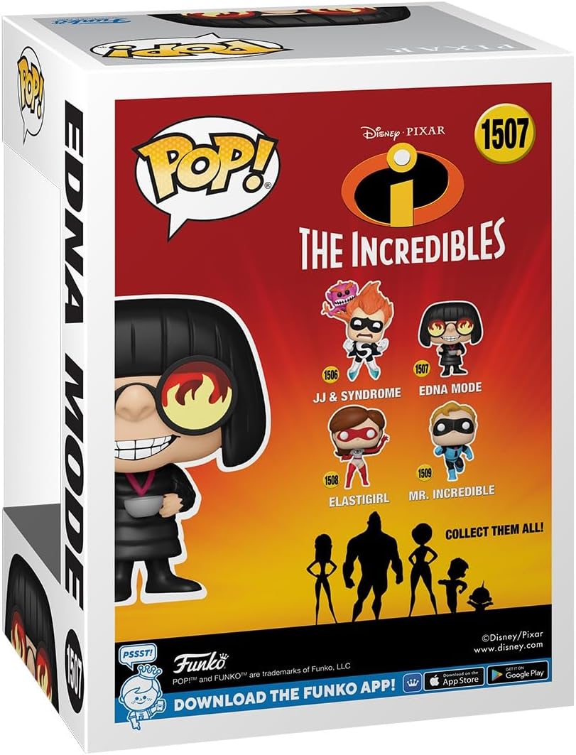 Funko Pop! Disney The Incredibles - Edna Mode Vinyl Figure (80949)