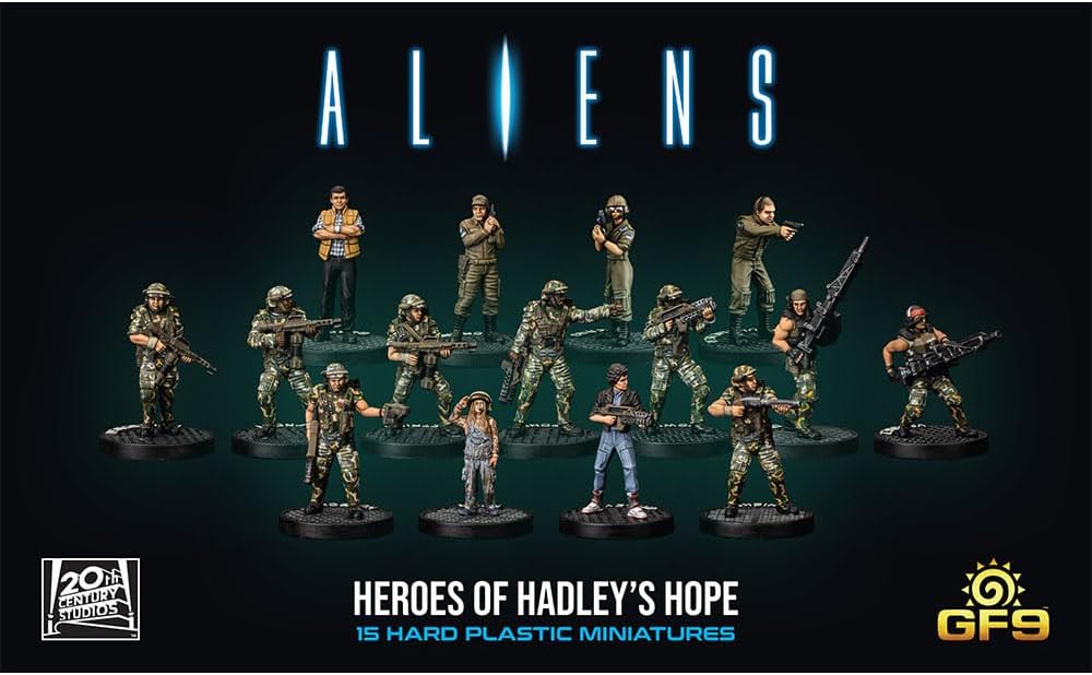 Gale Force Nine Aliens Heroes of Hadley's Hope Miniatures Set (ALIENS16)