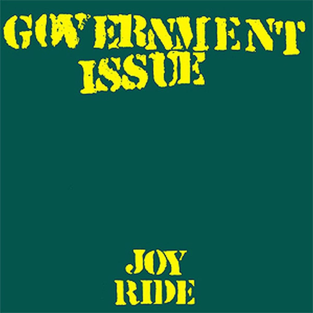 Government Issue - Joyride Vinyl LP (1984 Punk Masterpiece, Digitally Remastered)