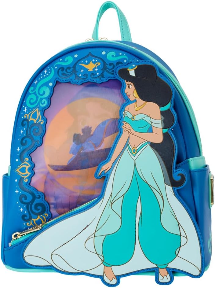 Loungefly Disney Princess Jasmine Lenticular Mini Backpack (WDBK3601)