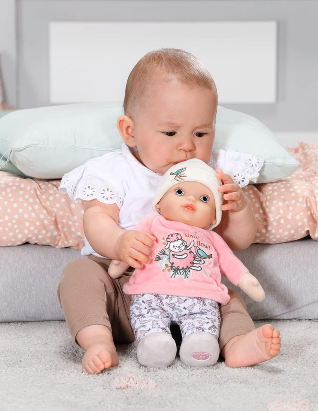 Baby Annabell Sweetie 30cm Soft-Bodied Doll with Rattle - For Babies 0-12 Months