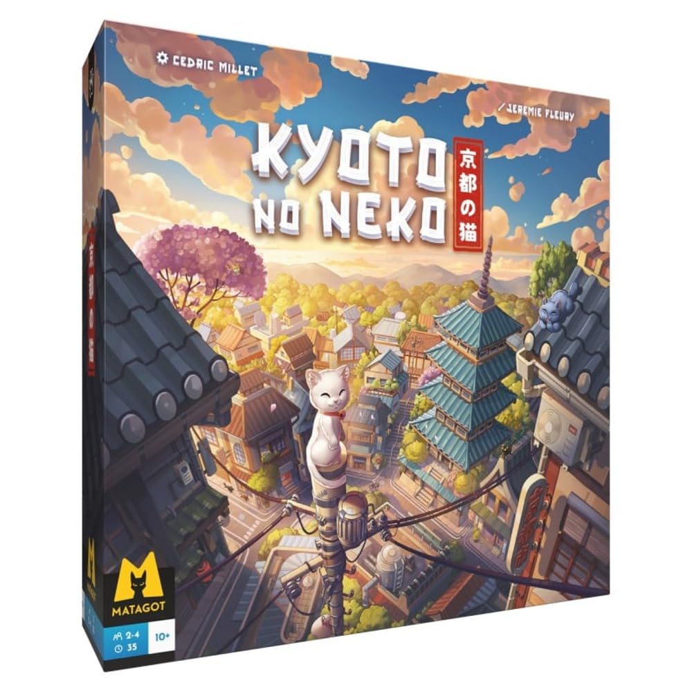 Matagot Kyoto No Neko Board Game (MAT-KNN-001-431/2024-001)