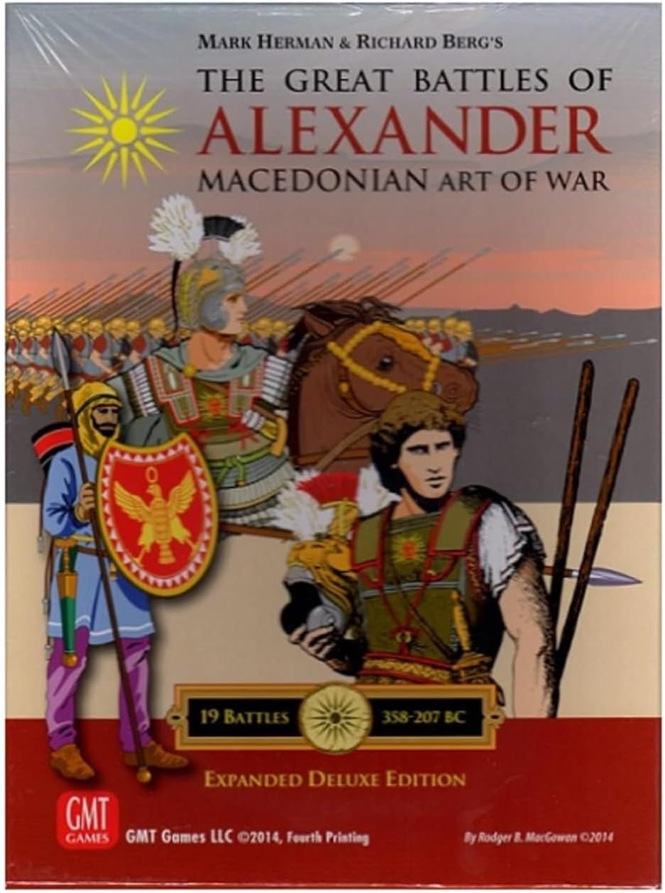 GMT Games - Great Battles of Alexander Deluxe Expanded Edition (Board Game)