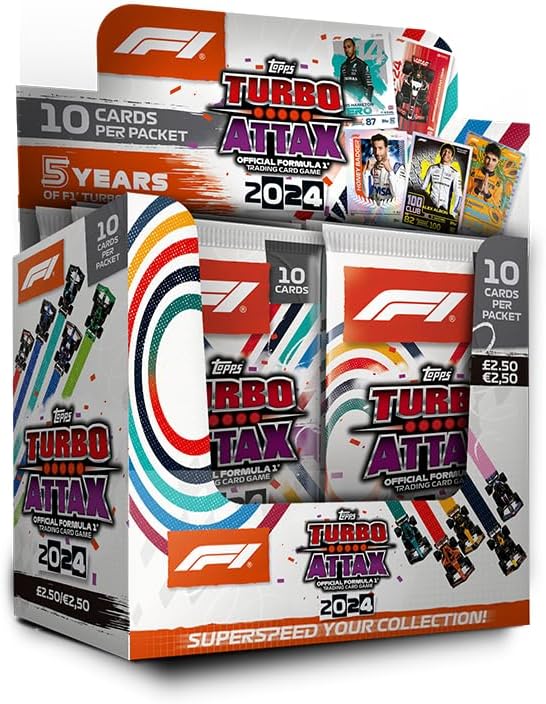 Topps Turbo Attax Formula 1 2024 Mega Tin Revved Up (FBA-FS0005097-R-UK)