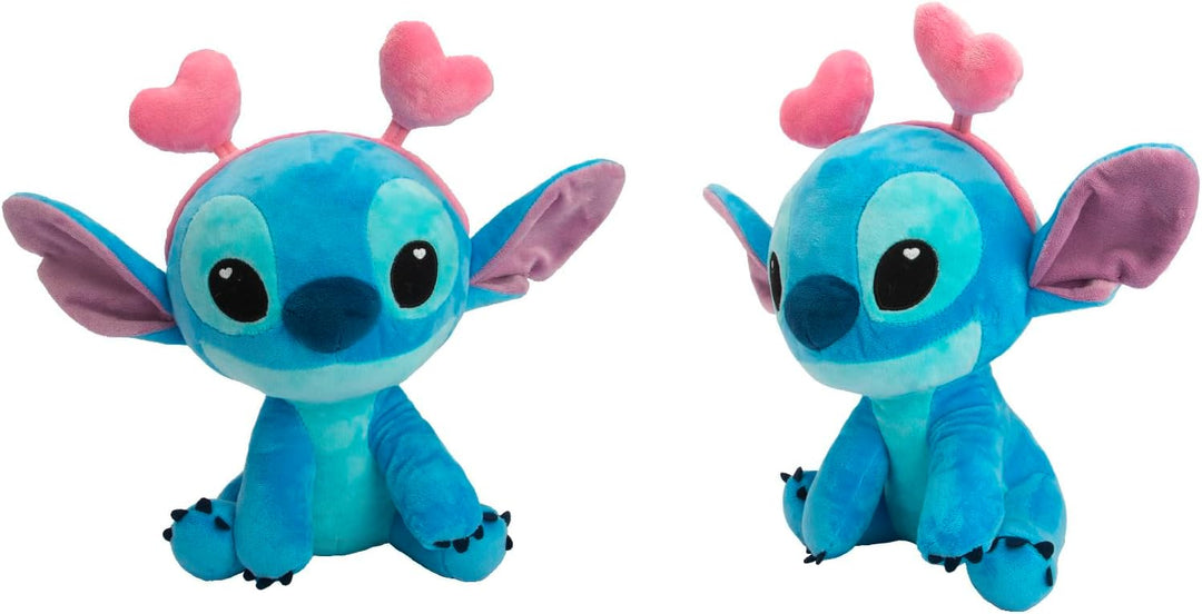 Simba Disney Stitch Love Plush Toy - 25 cm Soft Stuffed Animal for Kids