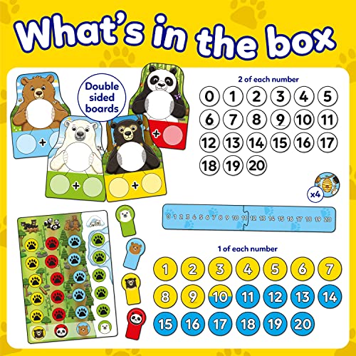 Orchard Toys Number Bears Maths Game Board Game (113)