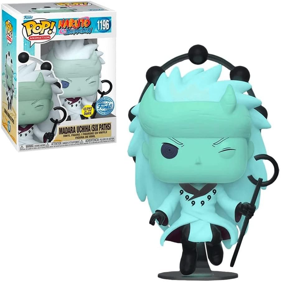 Funko Pop! Animation Naruto Shippuden - Madara Uchiha (Six Paths) Glow in the Dark Vinyl Figure (60333)