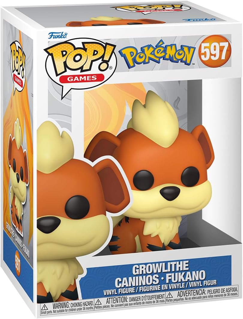 Funko POP! Games - Growlithe Vinyl Figure (74229)