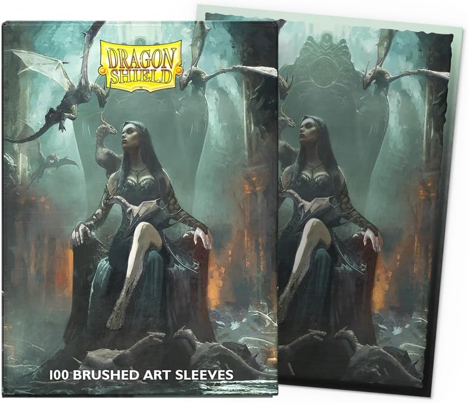 Arcane Tinmen Dragon Shield Brushed Art Sleeves - Halloween 2024 (ART12121)