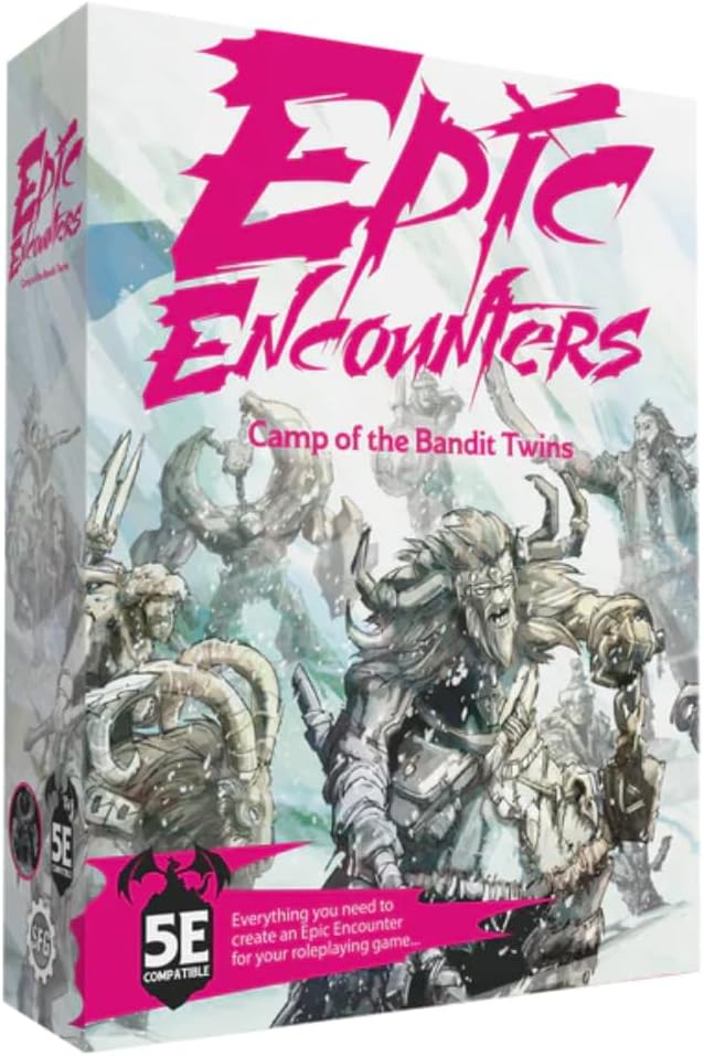 Epic Encounters Camp of the Bandit Twins Multi-Color Miniatures Set (229104)