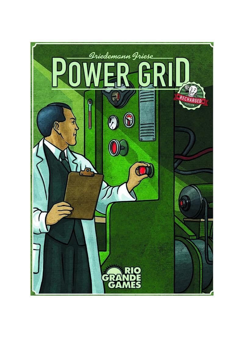 Rio Grande Games, Power Grid: Recharged, Ages 14+