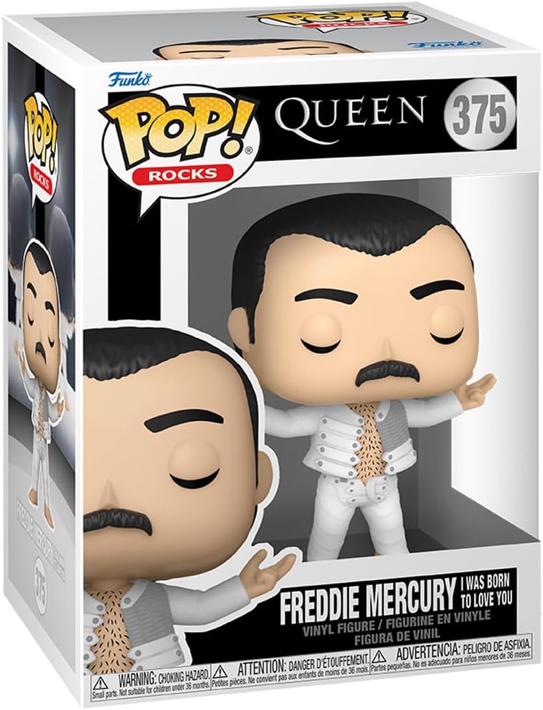 Funko Pop! Rocks Queen - Freddie Mercury Vinyl Figure (75375)