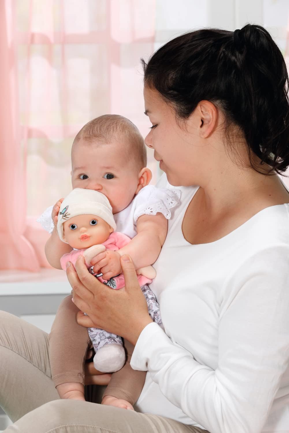 Baby Annabell Sweetie 30cm Soft-Bodied Doll with Rattle - For Babies 0-12 Months