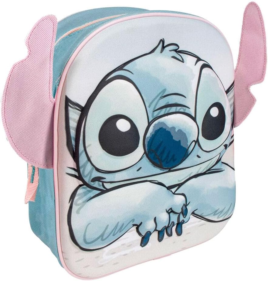 CERDÁ Stitch 3D Printed Unisex Kids Backpack (2100005076)