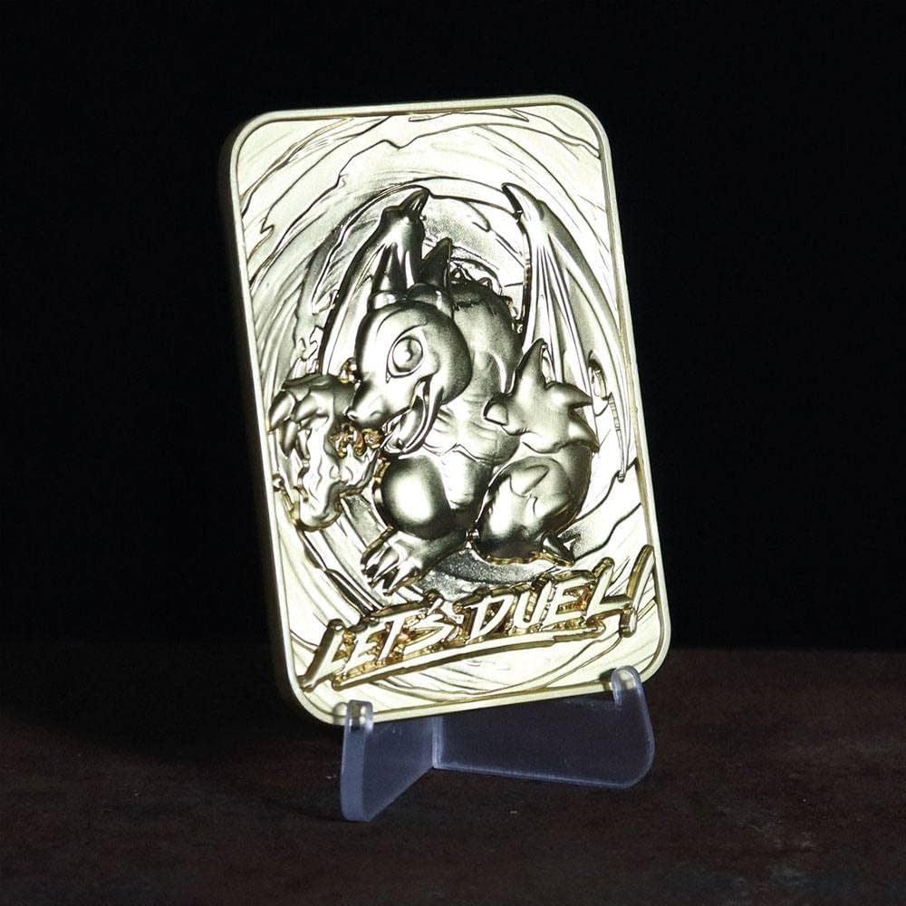 YU-GI-OH! Yu-Gi-Oh! Gold Series - Baby Dragon 24K Gold Plated Metal Collectible Card (YGO29G)