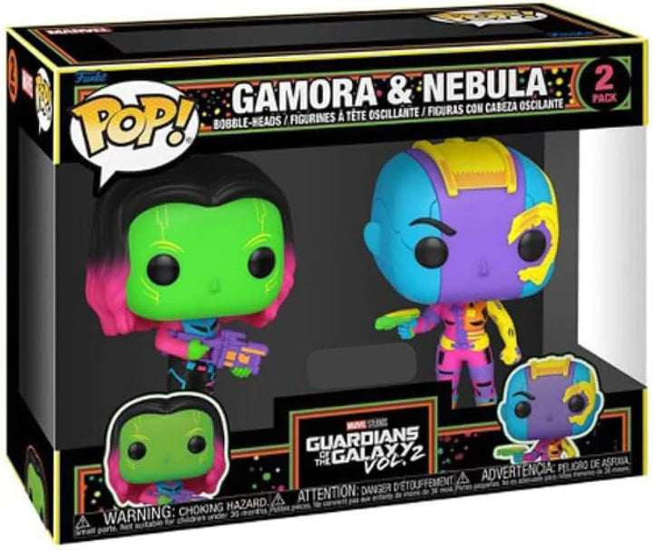 Funko Pop! Marvel Guardians of the Galaxy Vol. 2 - Gamora & Nebula Vinyl Figure