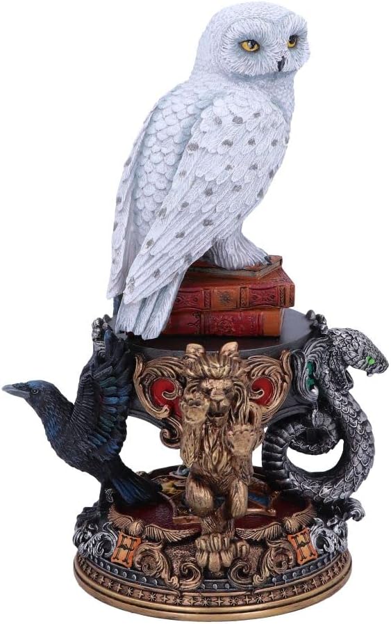 Nemesis Now Officially Licensed Harry Potter Hedwig Figurine, 22cm, White