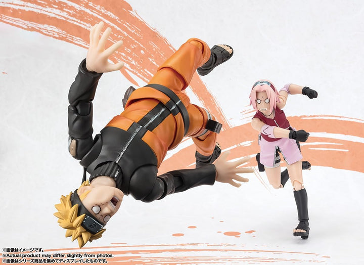 TAMASHII NATIONS - Naruto - Sakura Haruno - NARUTOP99 Edition - Collectible Action Figure for Ages 15+