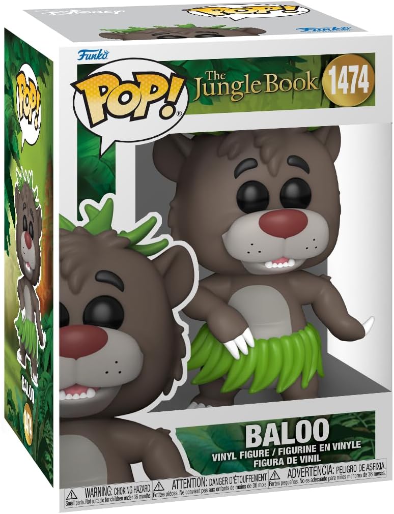 Funko Pop! Disney The Jungle Book - Baloo Bear Vinyl Figure (80787)