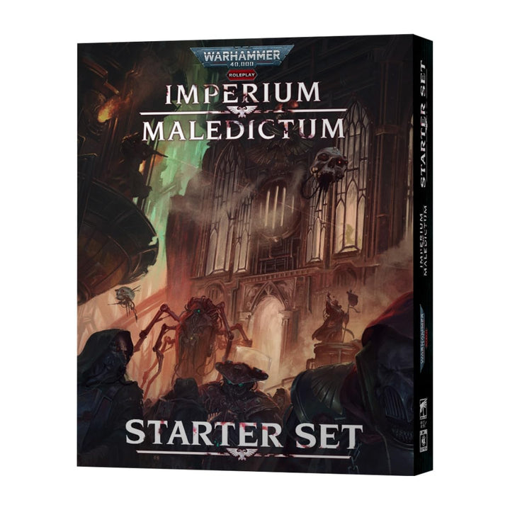 Cubicle 7 Warhammer 40,000 Imperium Maledictum Munitions Starter Set Roleplaying Game Kit (CB72701)