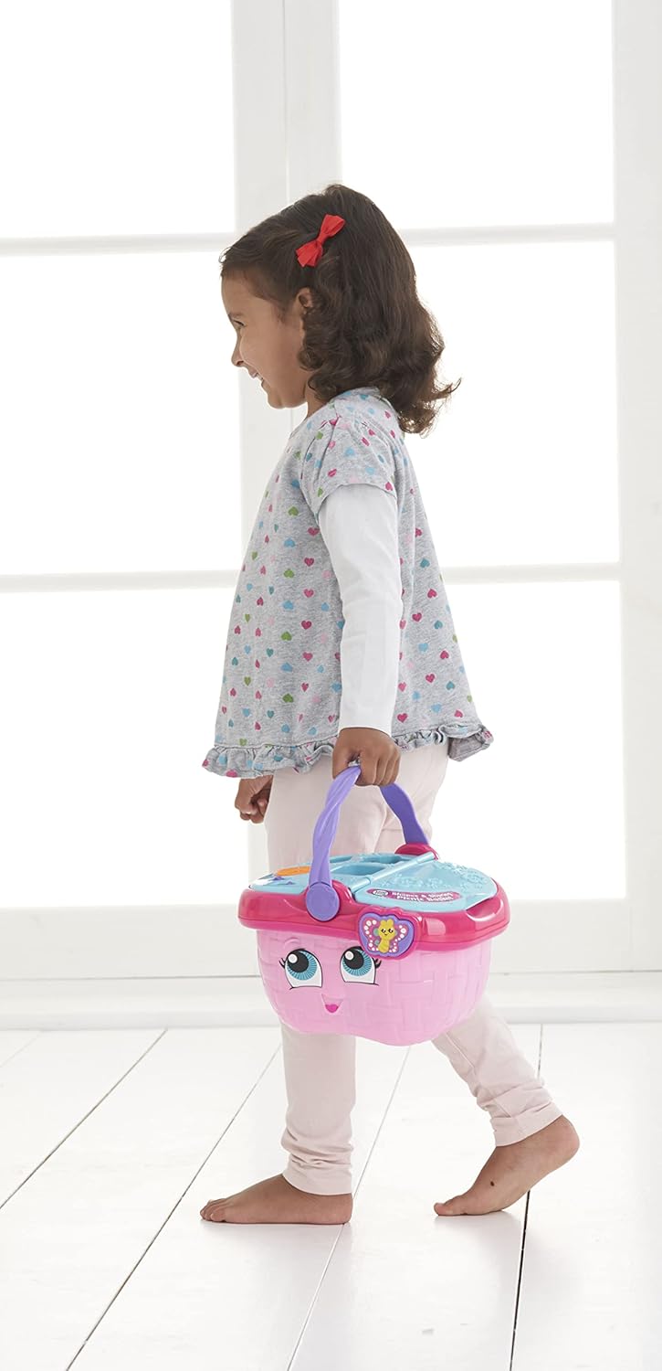 LeapFrog Shapes & Sharing Picnic Basket - Interactive Educational Toy for Ages 6-36 Months