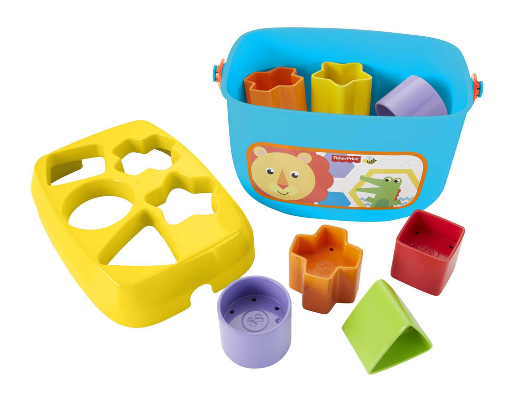 Fisher-Price Baby's First Blocks - Shape Sorting & Stacking Toy for 6+ Months