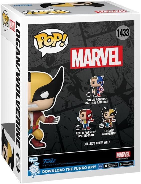 Funko Pop! Marvel - Wolverine/Logan Vinyl Figure (80893)