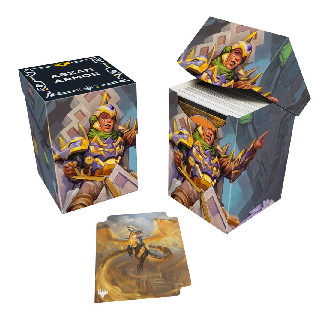 Ultra Pro Tarkir Dragonstorm Deck Box - Magic: The Gathering Card Storage with Exclusive Artwork