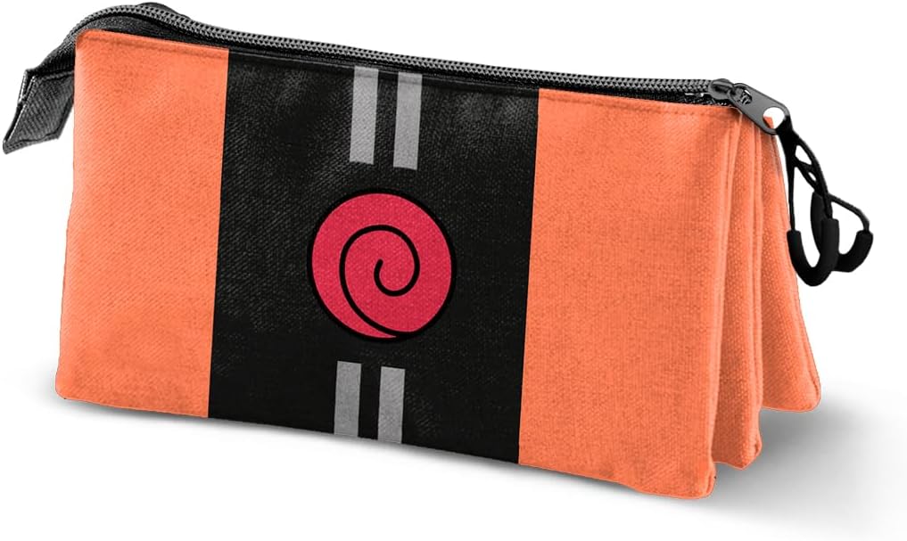 Naruto Naruto Dress-Triple Pencil Case, Multicolour (06351)