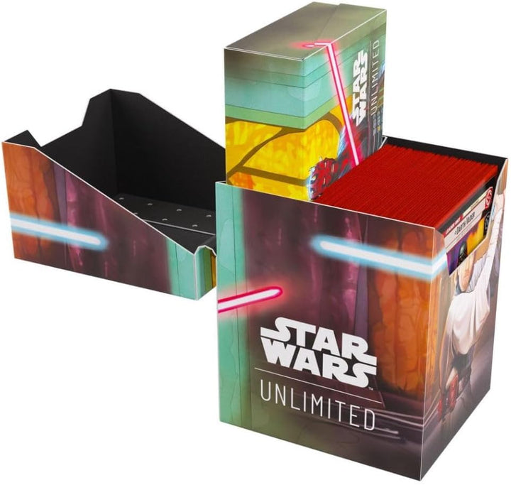 Gamegenic Star Wars Unlimited Obi-Wan Kenobi/Darth Maul Deck Box (GGS25135ML)