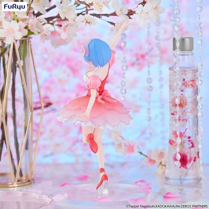 Furyu RE ZERO - Rem Cherry Blossoms - Statuette PVC Trio-Try-It 21cm