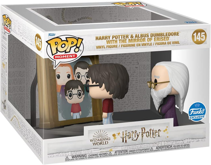 Funko Pop! Harry Potter - Harry Potter and Albus Dumbledore with Mirror of Erised Vinyl Figure (63144)