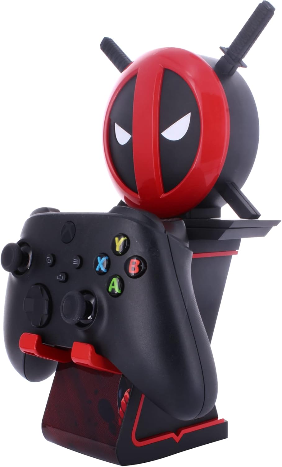 Cable Guys Ikon Charging Stand - Marvel Deadpool Gaming Accessories Holder & Phone Stand for PS5, Xbox Series X/S, and PC (2023)